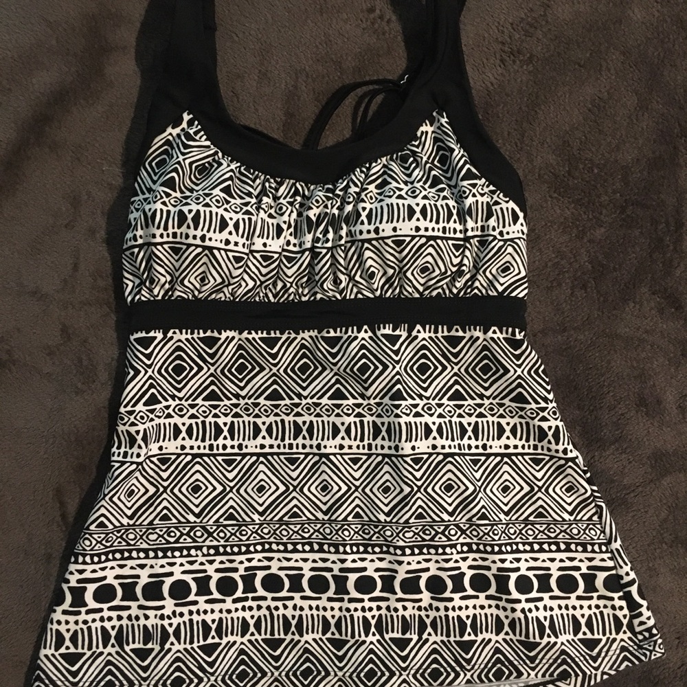 Black & White Tankini